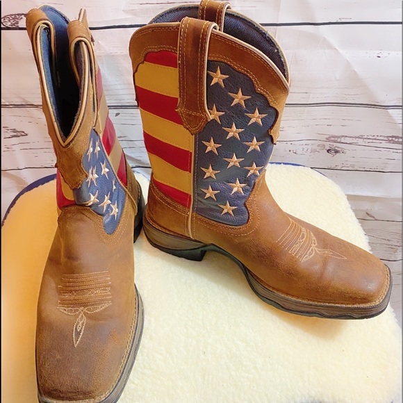 patriotic cowgirl boots
